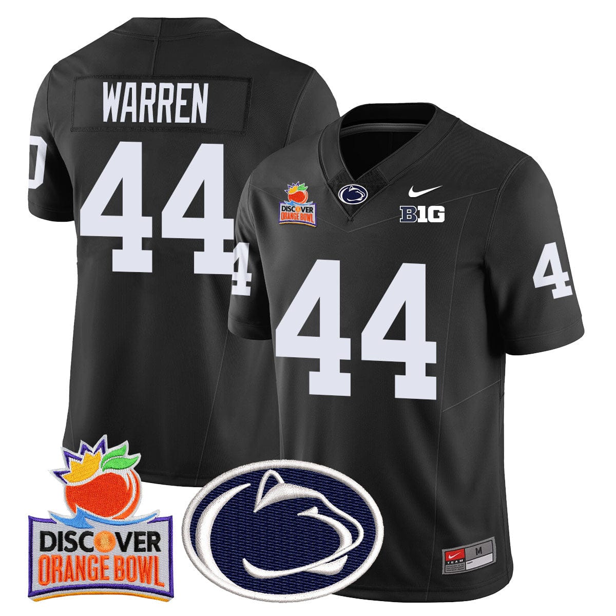 Penn State Nittany Lions 2024 Orange Bowl Jersey N1 - All Stitched - Image 31