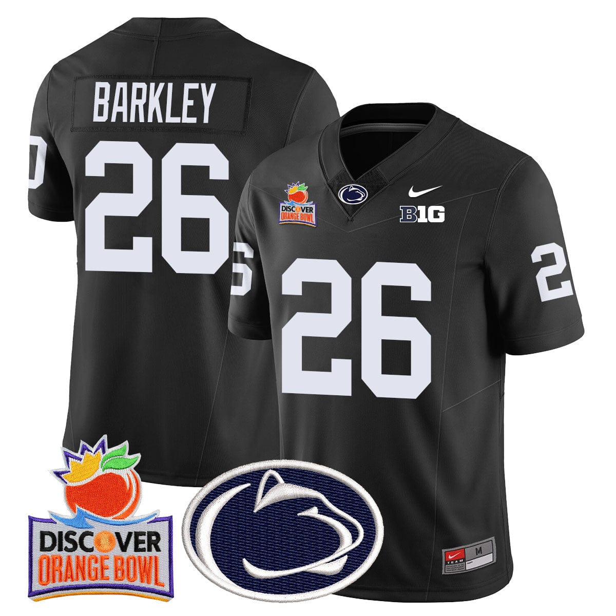 Penn State Nittany Lions 2024 Orange Bowl Jersey N1 - All Stitched - Image 26
