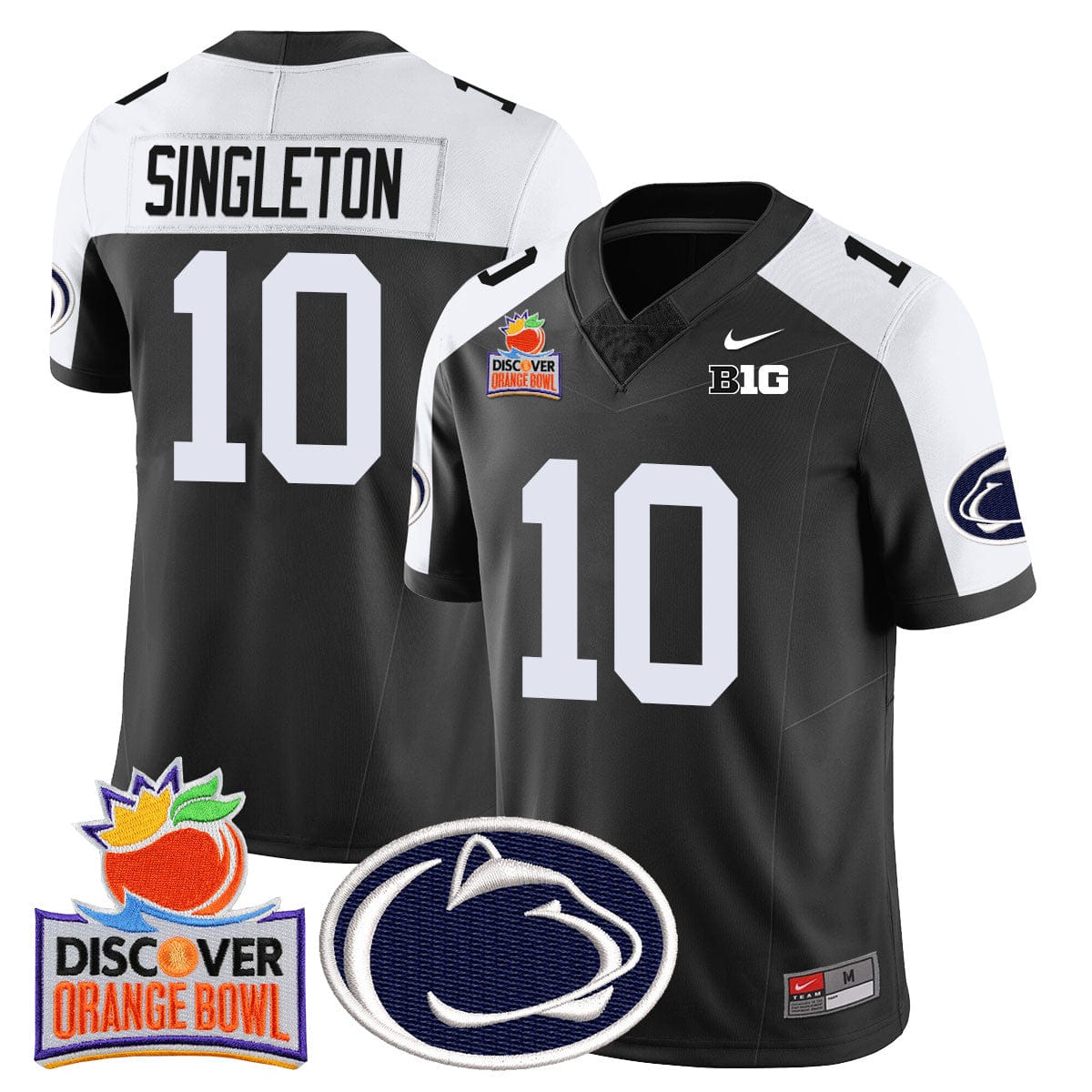 Penn State Nittany Lions 2024 Orange Bowl Jersey N1 - All Stitched - Image 38
