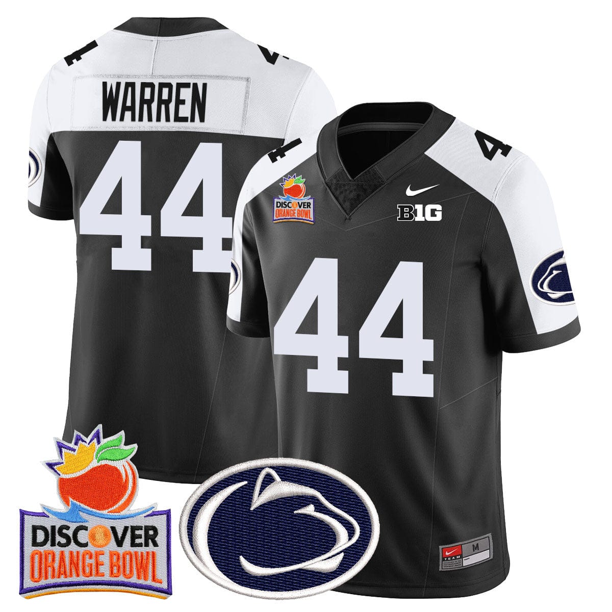 Penn State Nittany Lions 2024 Orange Bowl Jersey N1 - All Stitched - Image 40