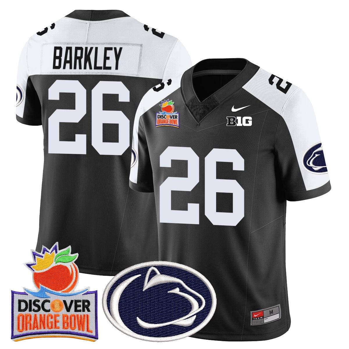 Penn State Nittany Lions 2024 Orange Bowl Jersey N1 - All Stitched - Image 34