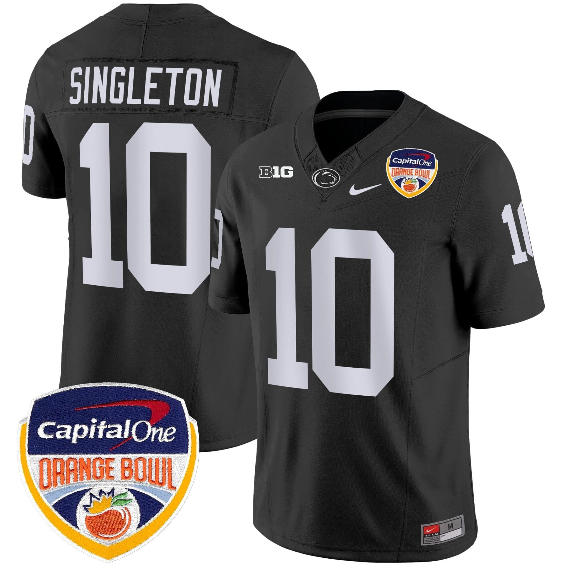 Penn State Nittany Lions Orange Bowl Patch Vapor Limited Jersey - All Stitched - Image 38