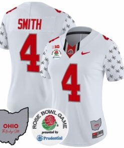 Ohio State Buckeyes Rose Bowl Vapor Limited Jersey V4 - All Stitched