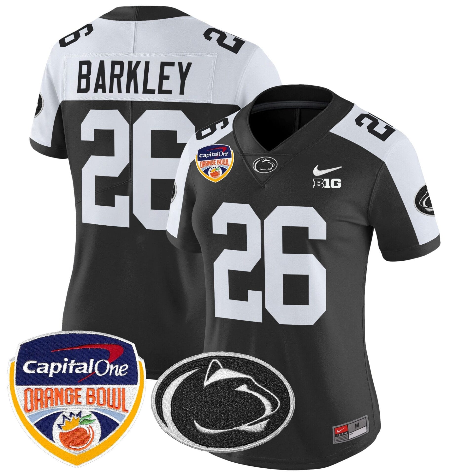 Penn State Nittany Lions Orange Bowl Patch Vapor Limited Jersey V2 - All Stitched - Image 14