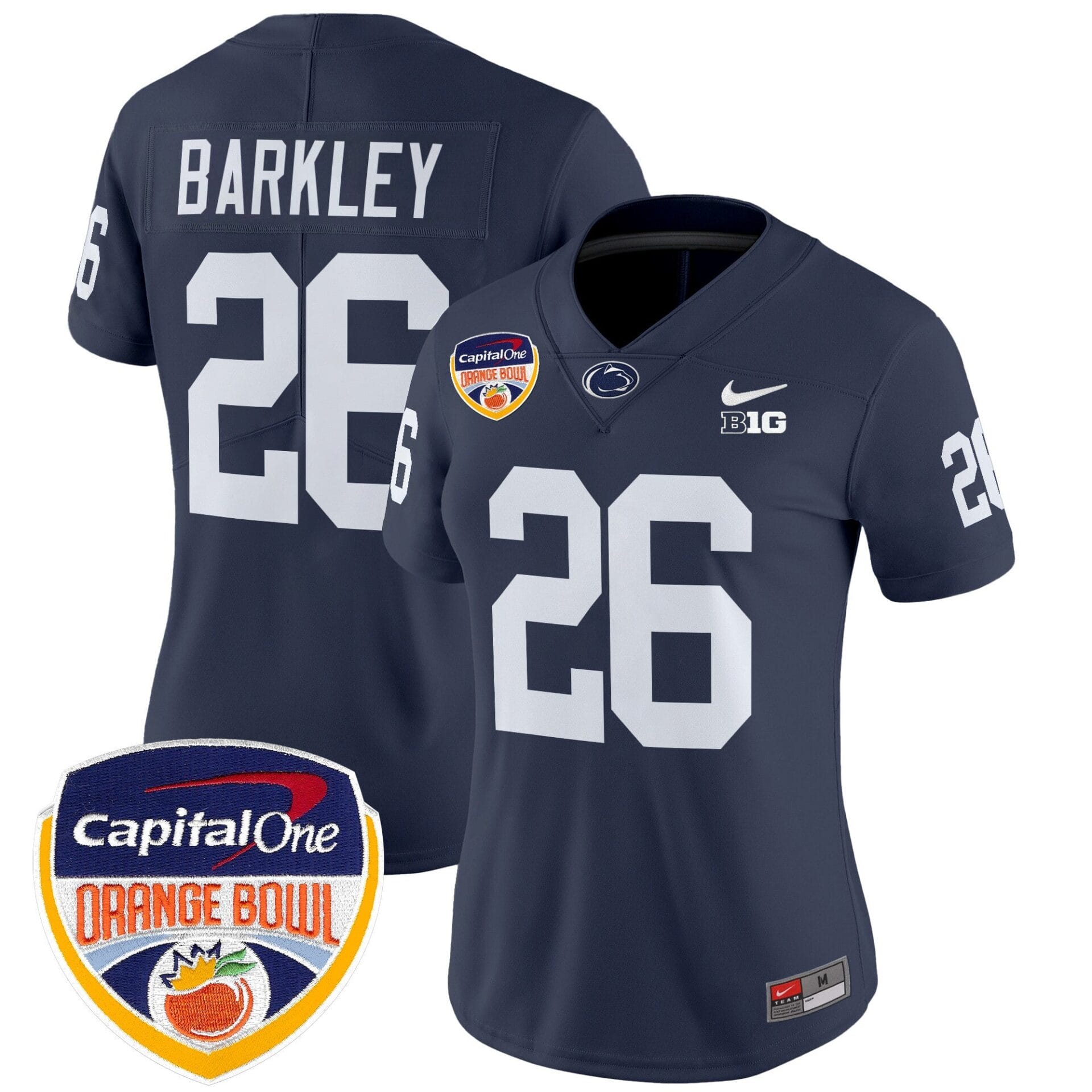 Penn State Nittany Lions Orange Bowl Patch Vapor Limited Jersey V2 - All Stitched - Image 23