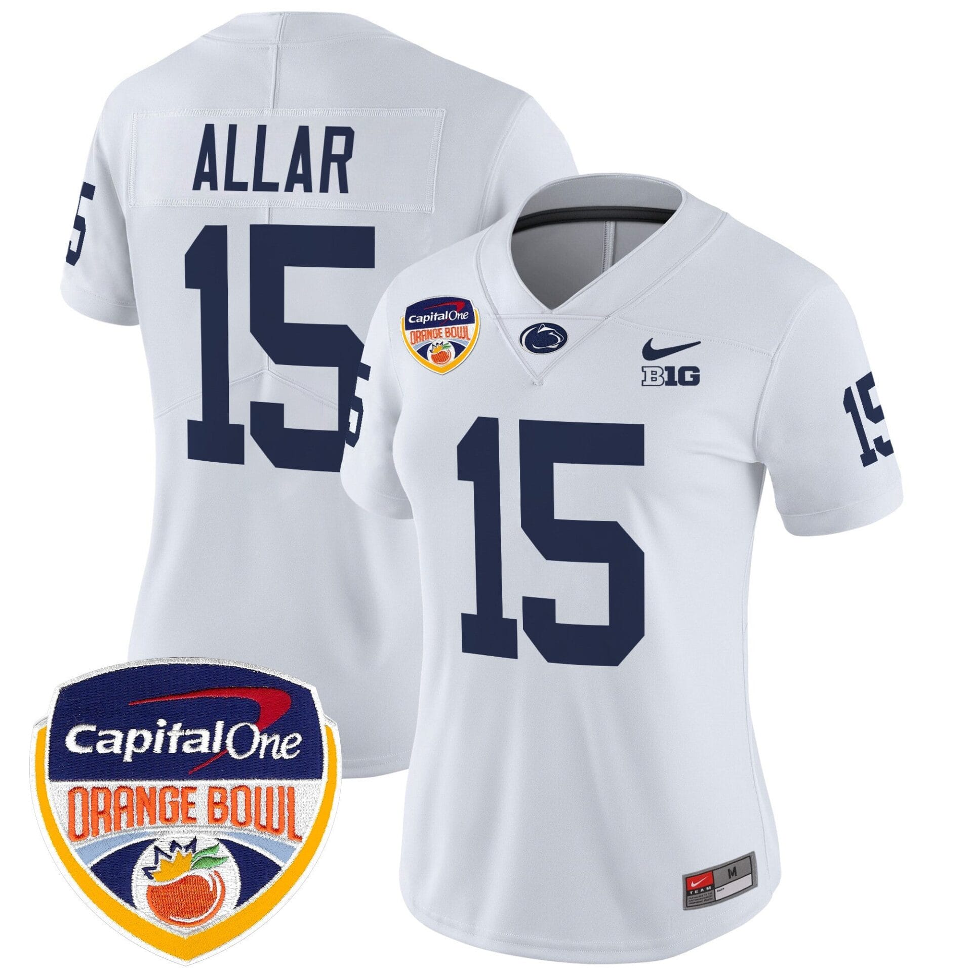 Penn State Nittany Lions Orange Bowl Patch Vapor Limited Jersey V2 - All Stitched - Image 28