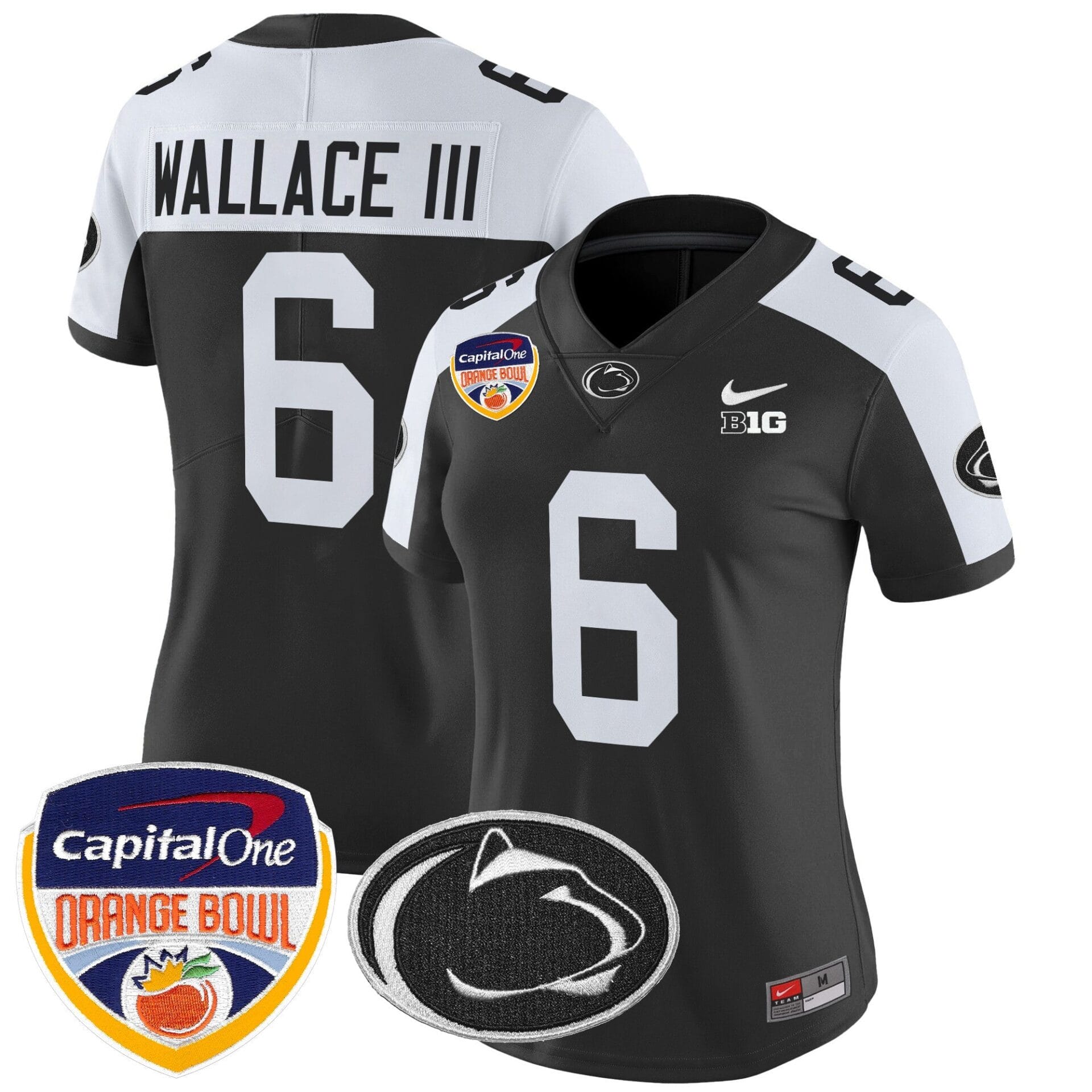 Penn State Nittany Lions Orange Bowl Patch Vapor Limited Jersey V2 - All Stitched - Image 15