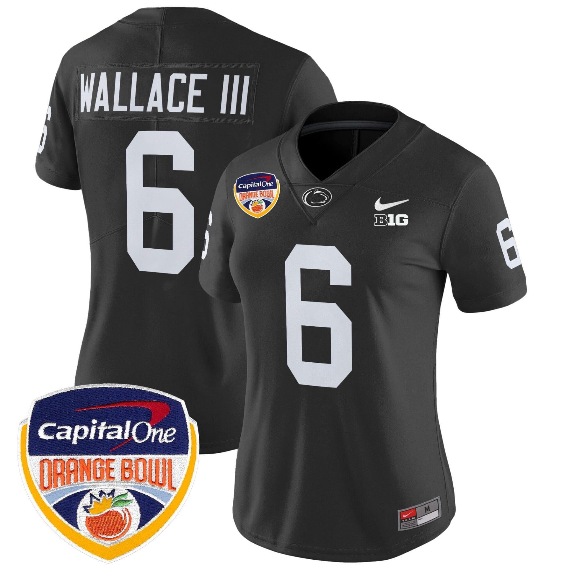 Penn State Nittany Lions Orange Bowl Patch Vapor Limited Jersey V2 - All Stitched - Image 42
