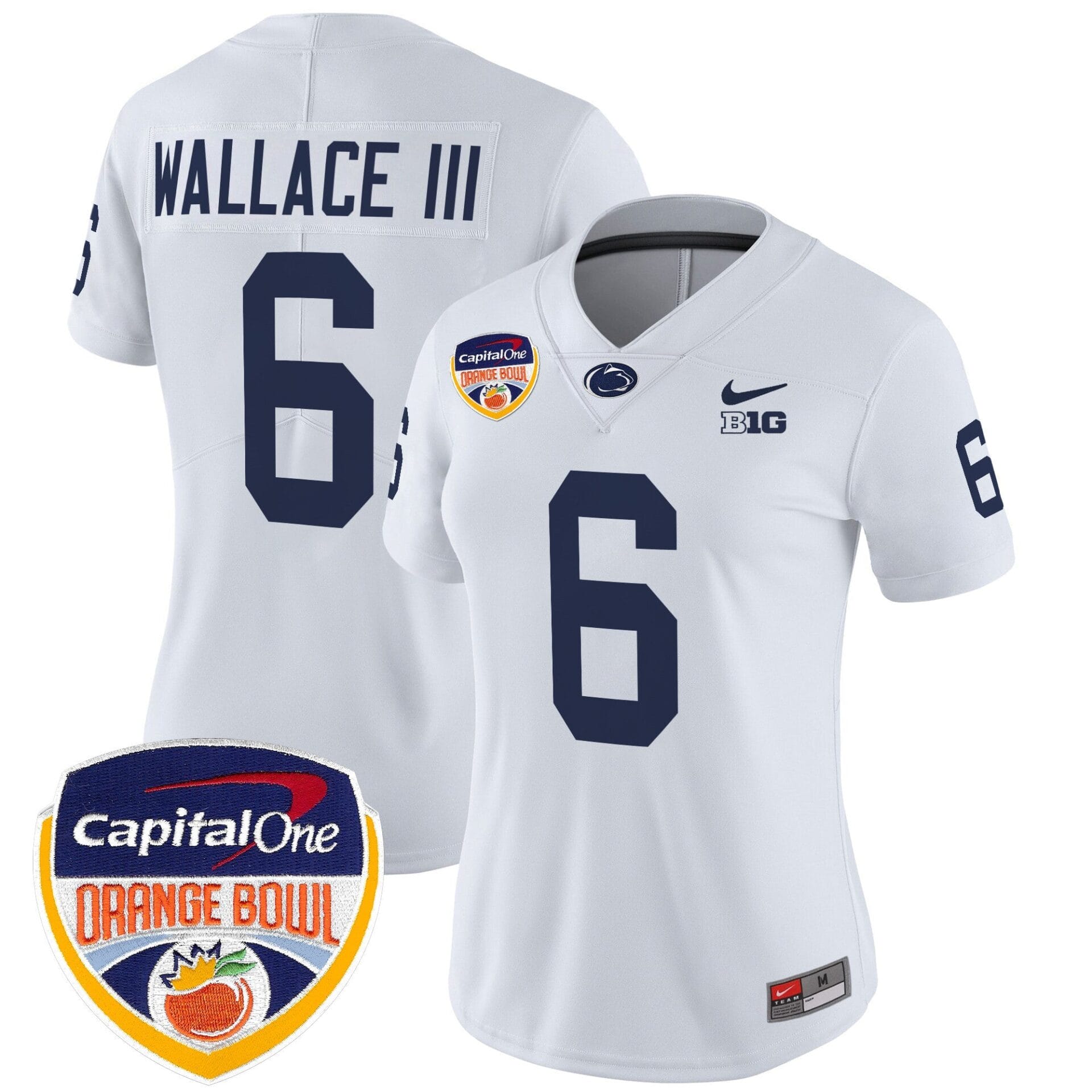 Penn State Nittany Lions Orange Bowl Patch Vapor Limited Jersey V2 - All Stitched - Image 33