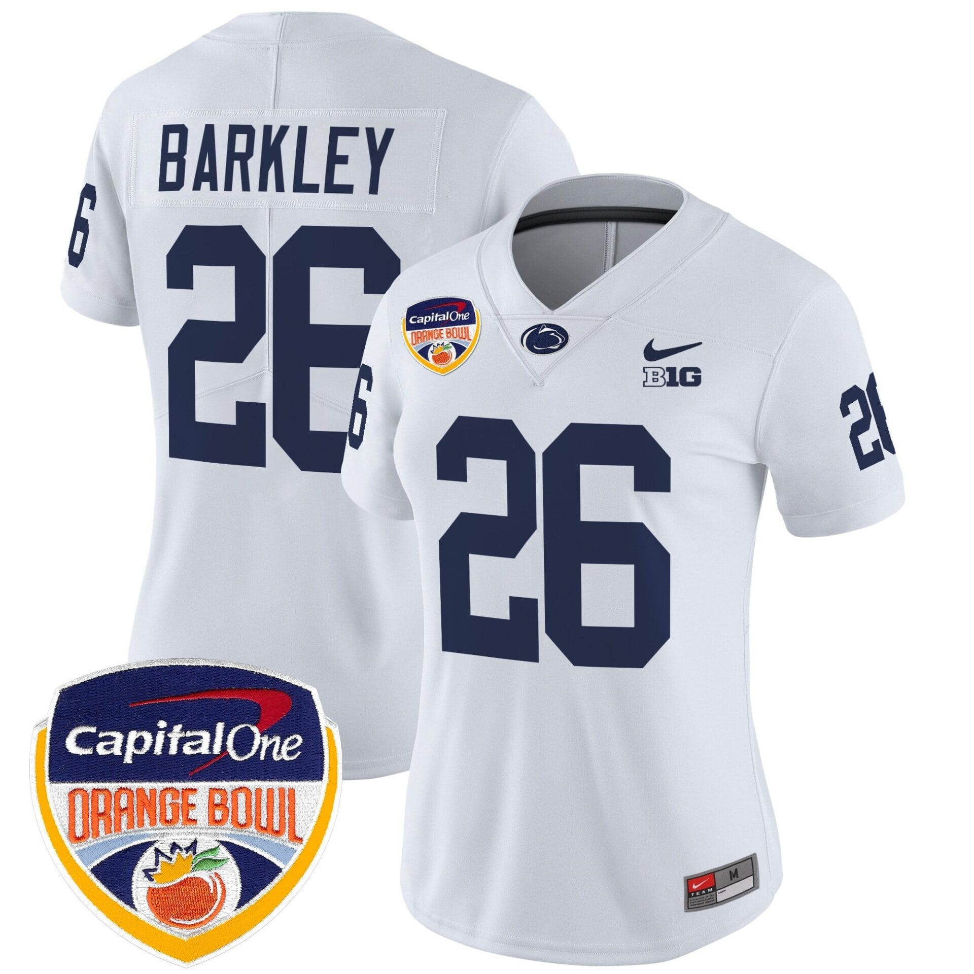 Penn State Nittany Lions Orange Bowl Patch Vapor Limited Jersey V2 - All Stitched - Image 32