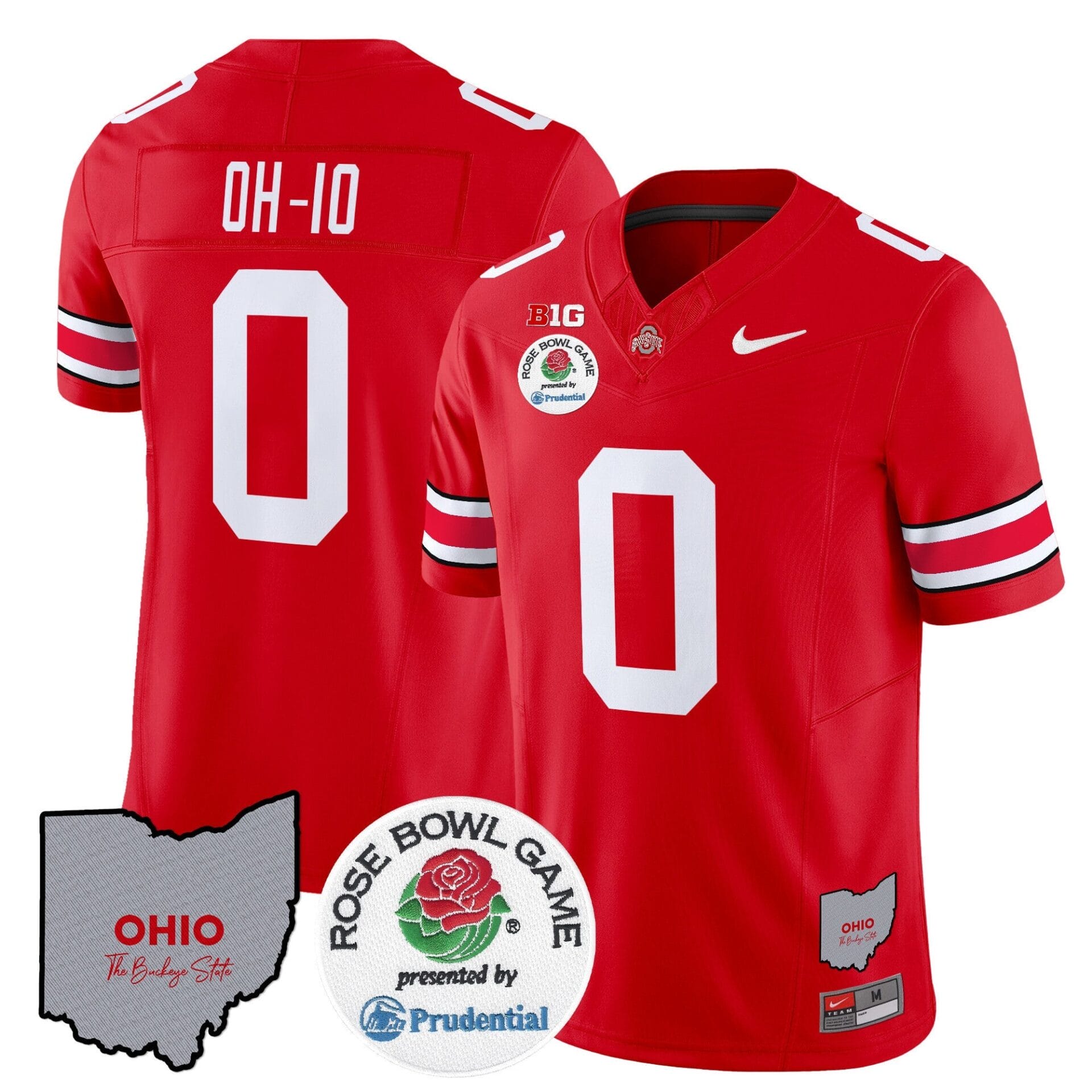 Ohio State Buckeyes Rose Bowl Vapor Limited Jersey V2 - All Stitched - Image 19