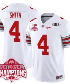Ohio State Buckeyes 'Heritage Stripe' 2025 CFP Patch - National Champions Jersey - All Stitched