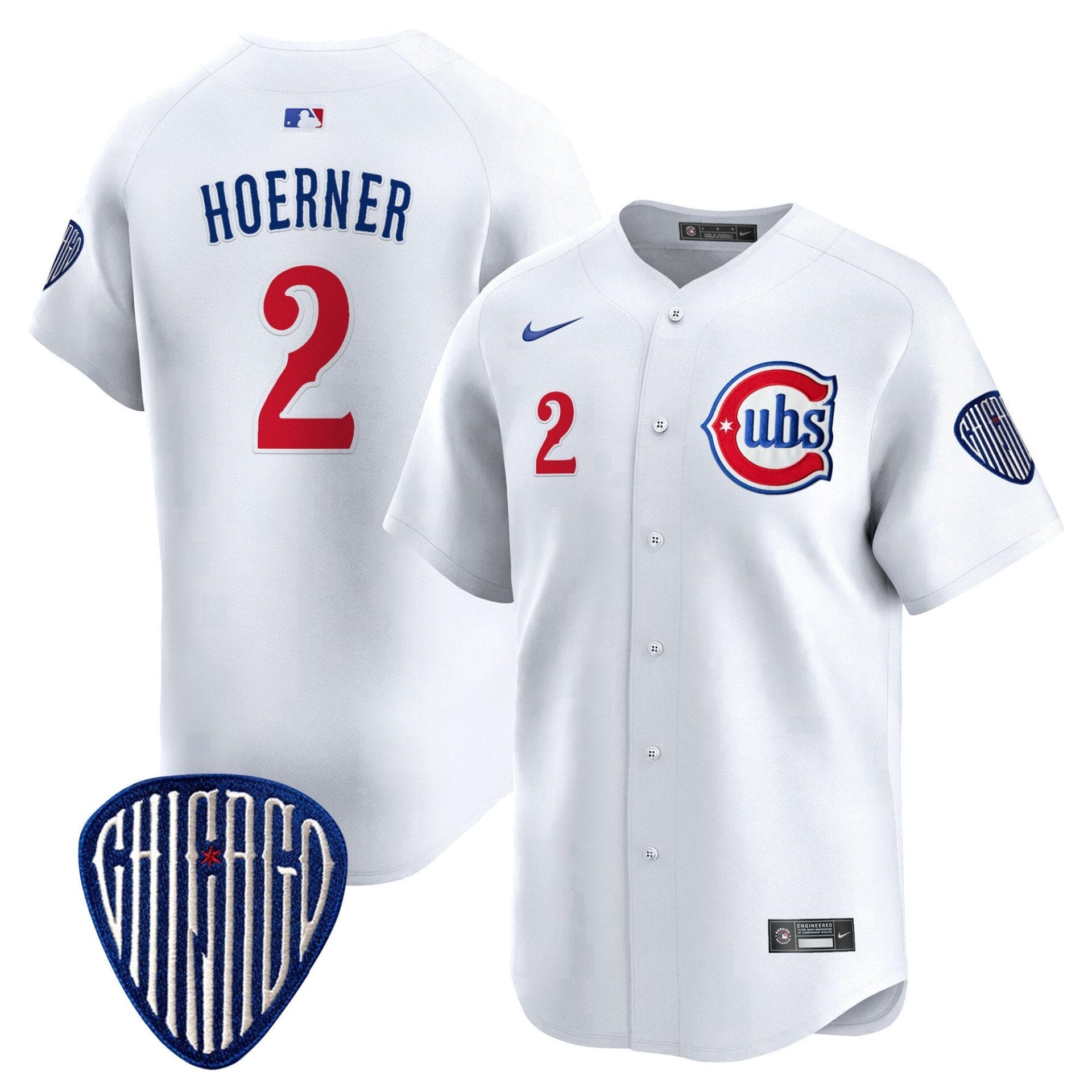 Chicago Cubs Blue Alternate Vapor Premier Limited Jersey - All Stitched - Image 16