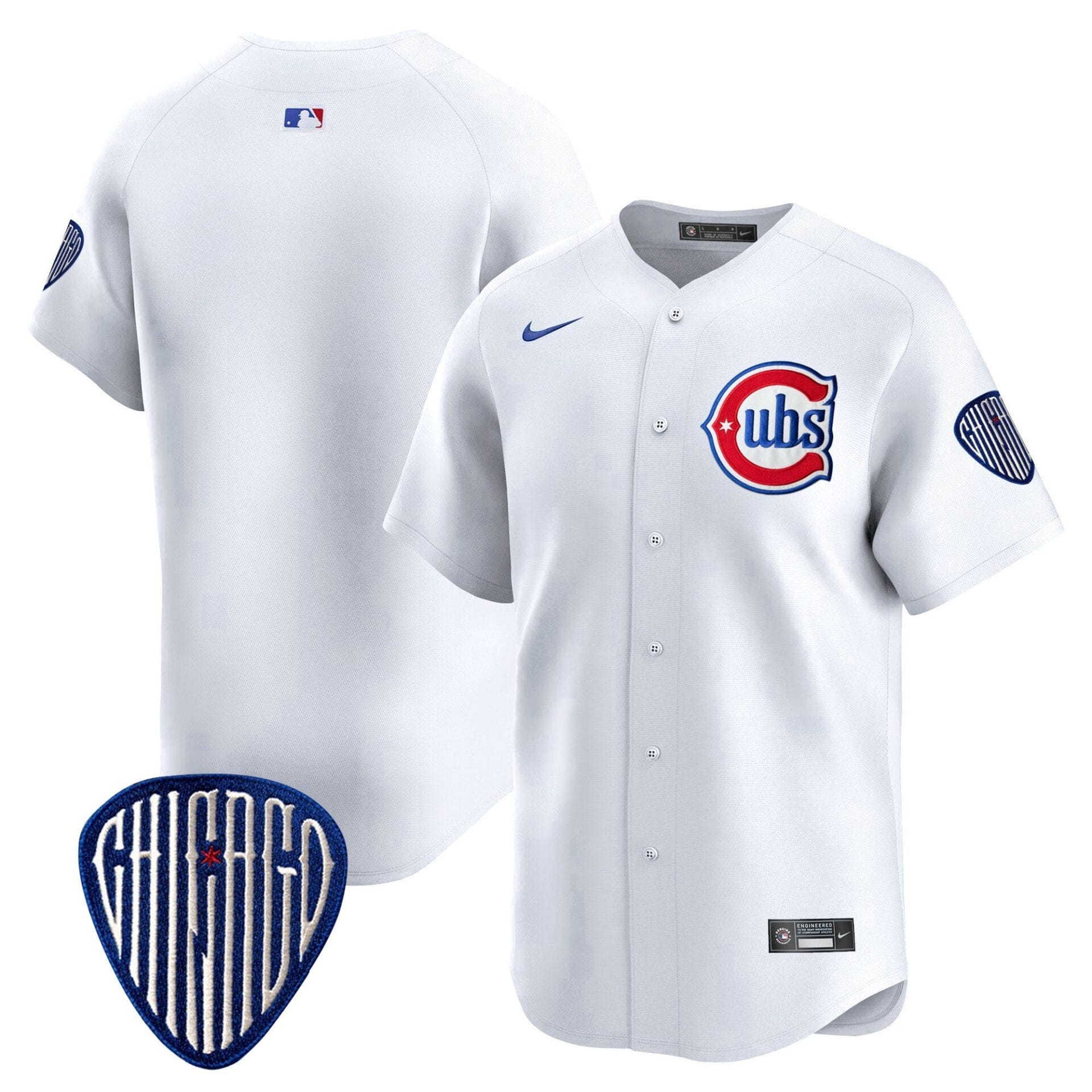 Chicago Cubs Blue Alternate Vapor Premier Limited Jersey - All Stitched - Image 22