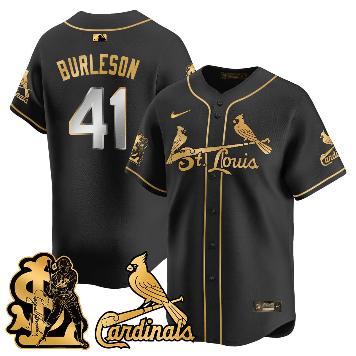 St. Louis Cardinals Rogers Hornsby Jersey - All Stitched - Image 5