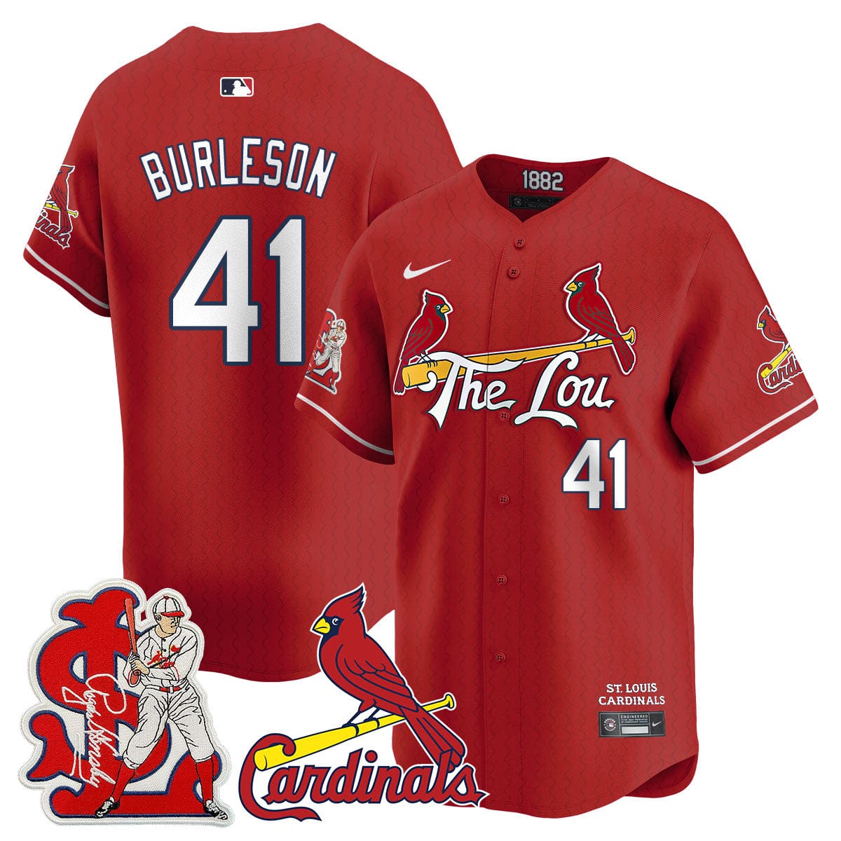 St. Louis Cardinals Rogers Hornsby Jersey - All Stitched - Image 12