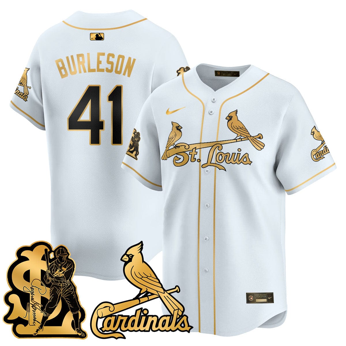 St. Louis Cardinals Rogers Hornsby Jersey - All Stitched - Image 18
