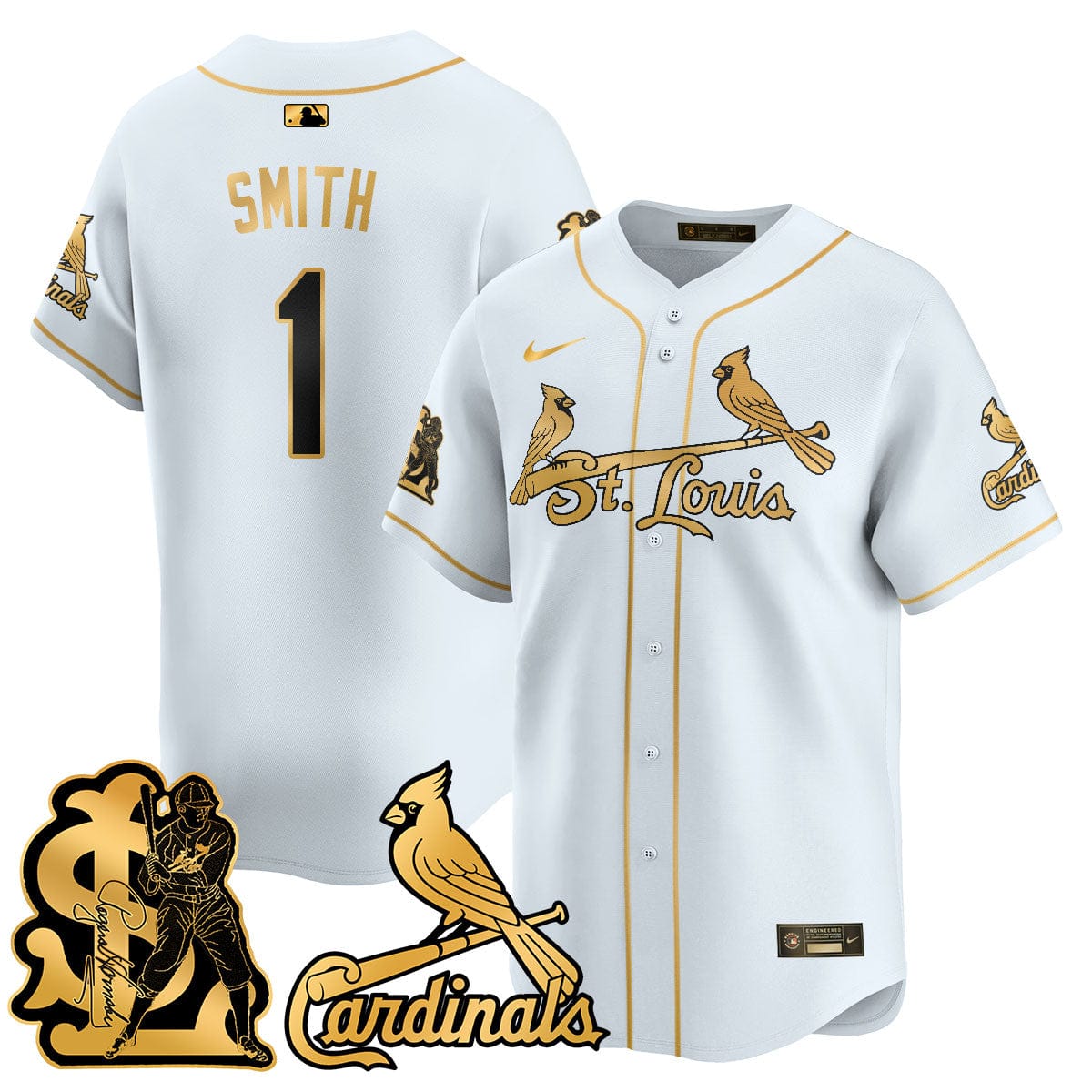 St. Louis Cardinals Rogers Hornsby Jersey - All Stitched - Image 24