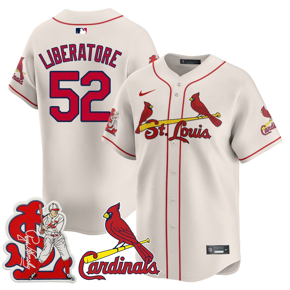 St. Louis Cardinals Rogers Hornsby Jersey - All Stitched - Image 31