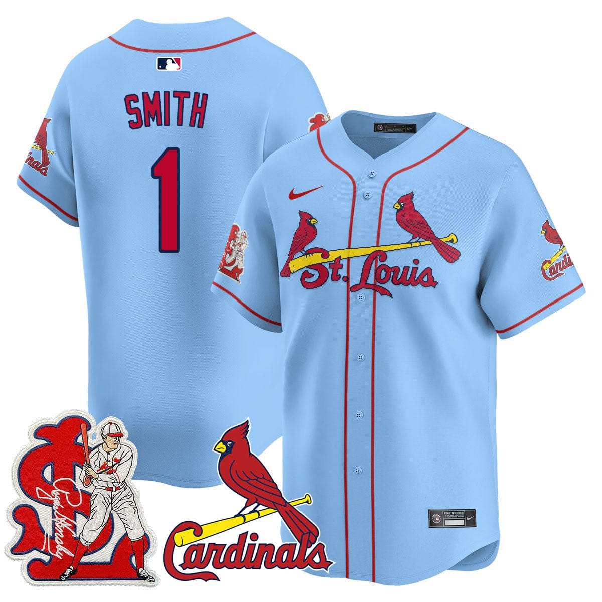 St. Louis Cardinals Rogers Hornsby Jersey - All Stitched - Image 38