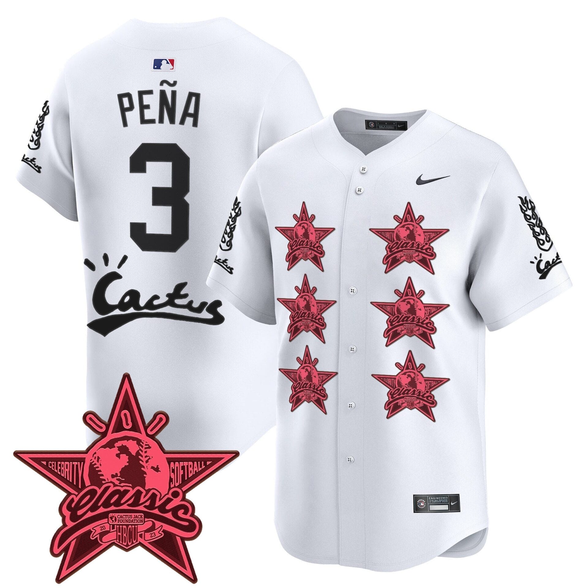 Houston Astros Cactus Jack 2025 Vapor Premier Limited Jersey V2 - All Stitched - Image 11