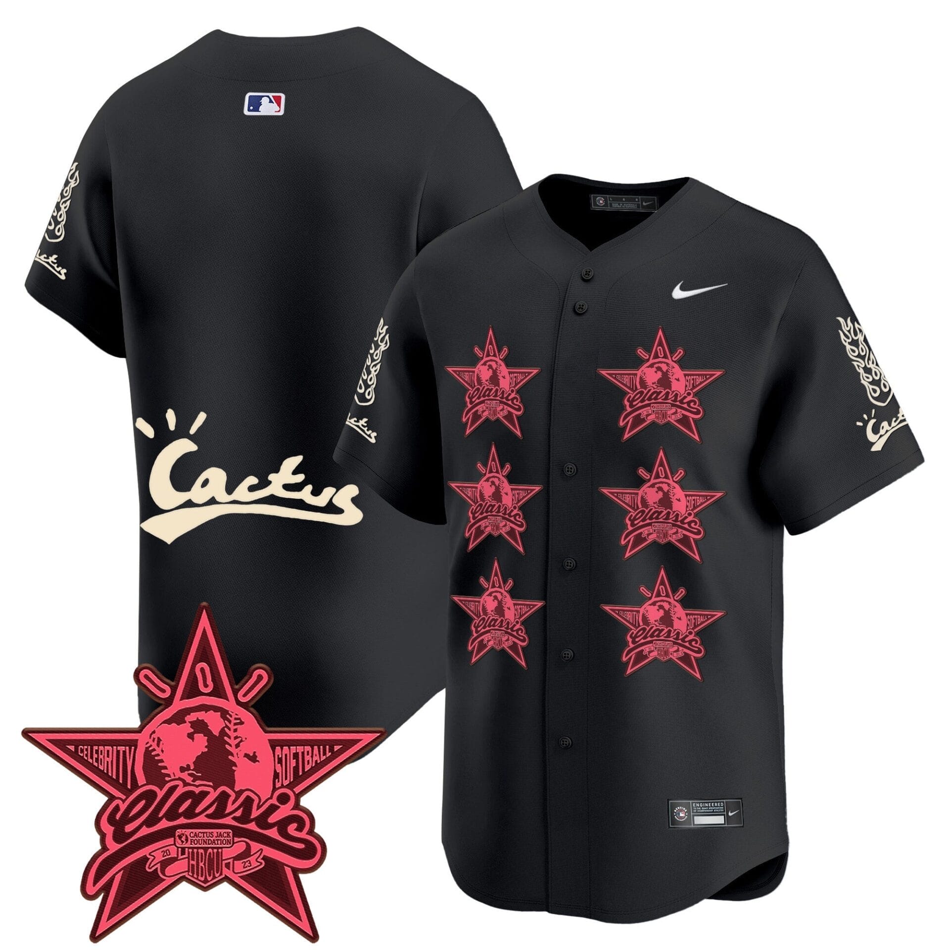 Houston Astros Cactus Jack 2025 Vapor Premier Limited Jersey V2 - All Stitched - Image 24