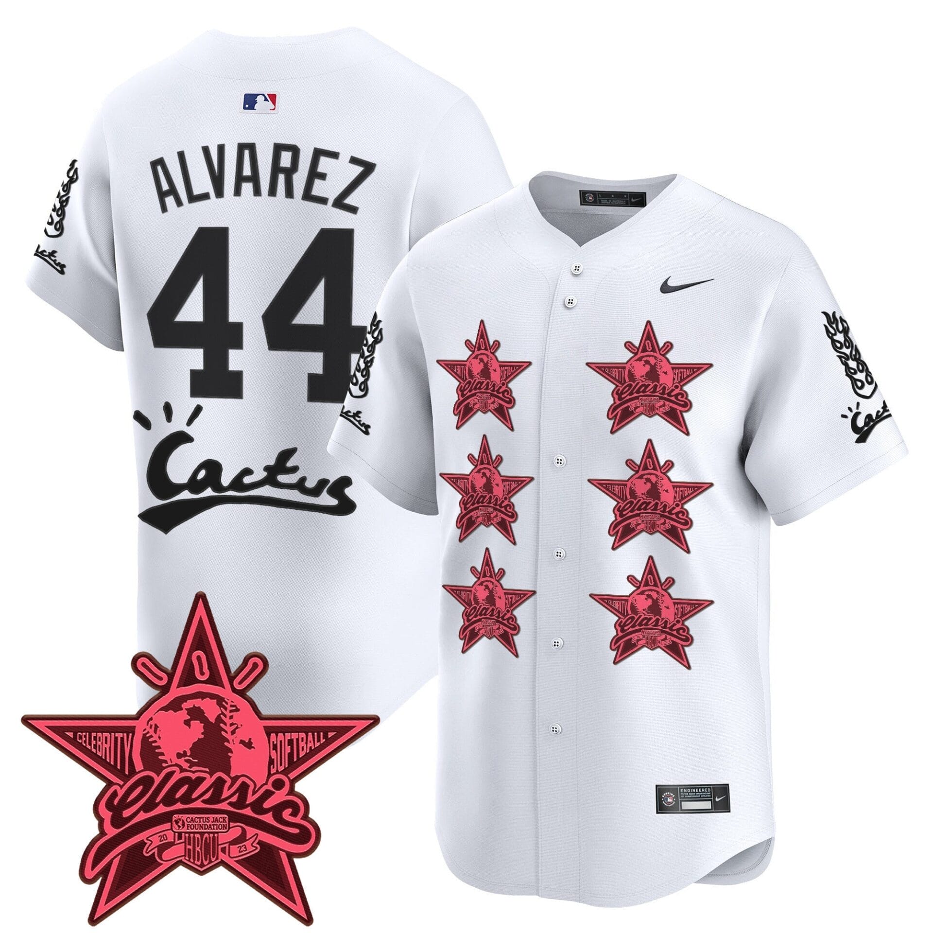 Houston Astros Cactus Jack 2025 Vapor Premier Limited Jersey V2 - All Stitched - Image 14