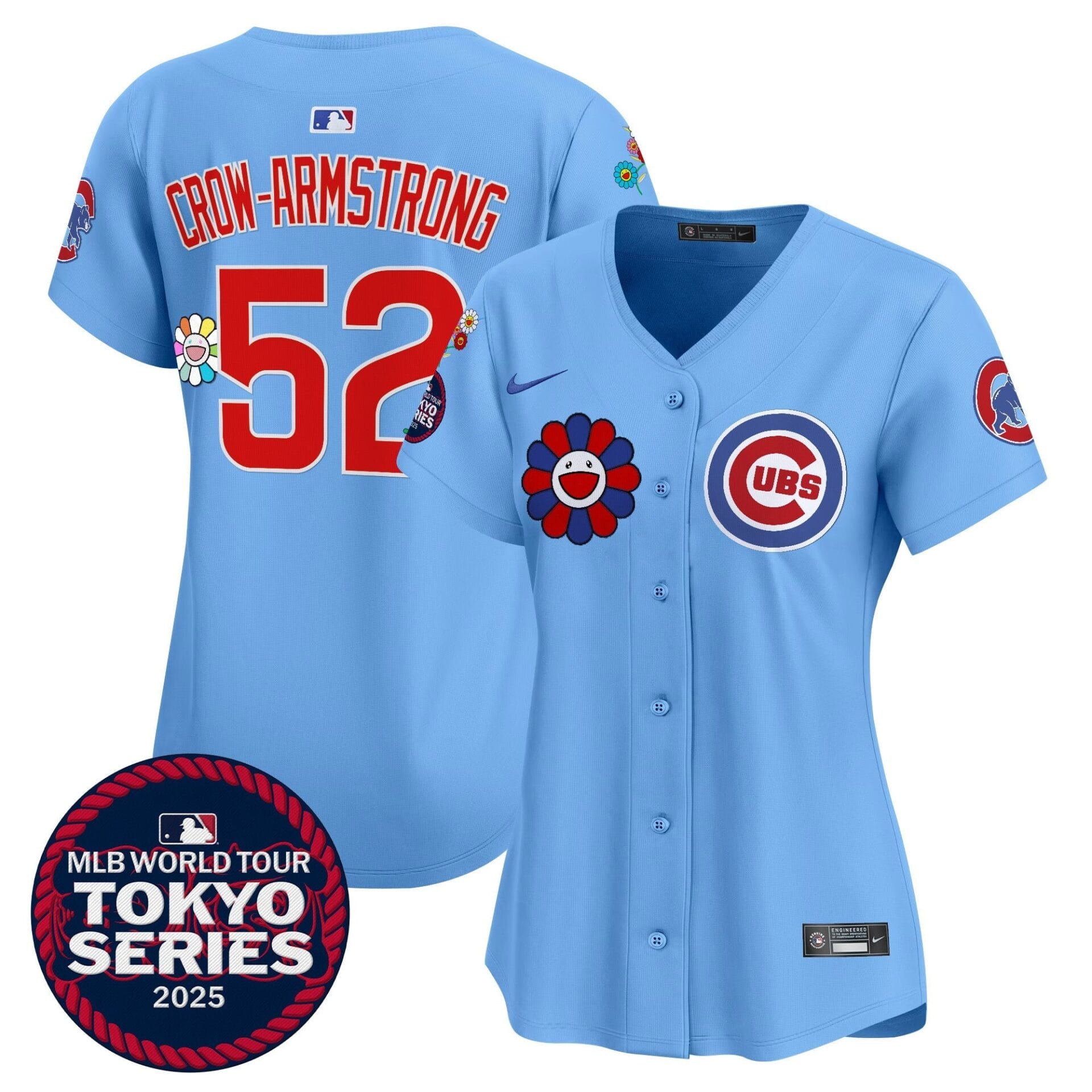 Women's Chicago Cubs Tokyo Series 2025 Vapor Premier Limited Jersey - All Stitched - Image 18