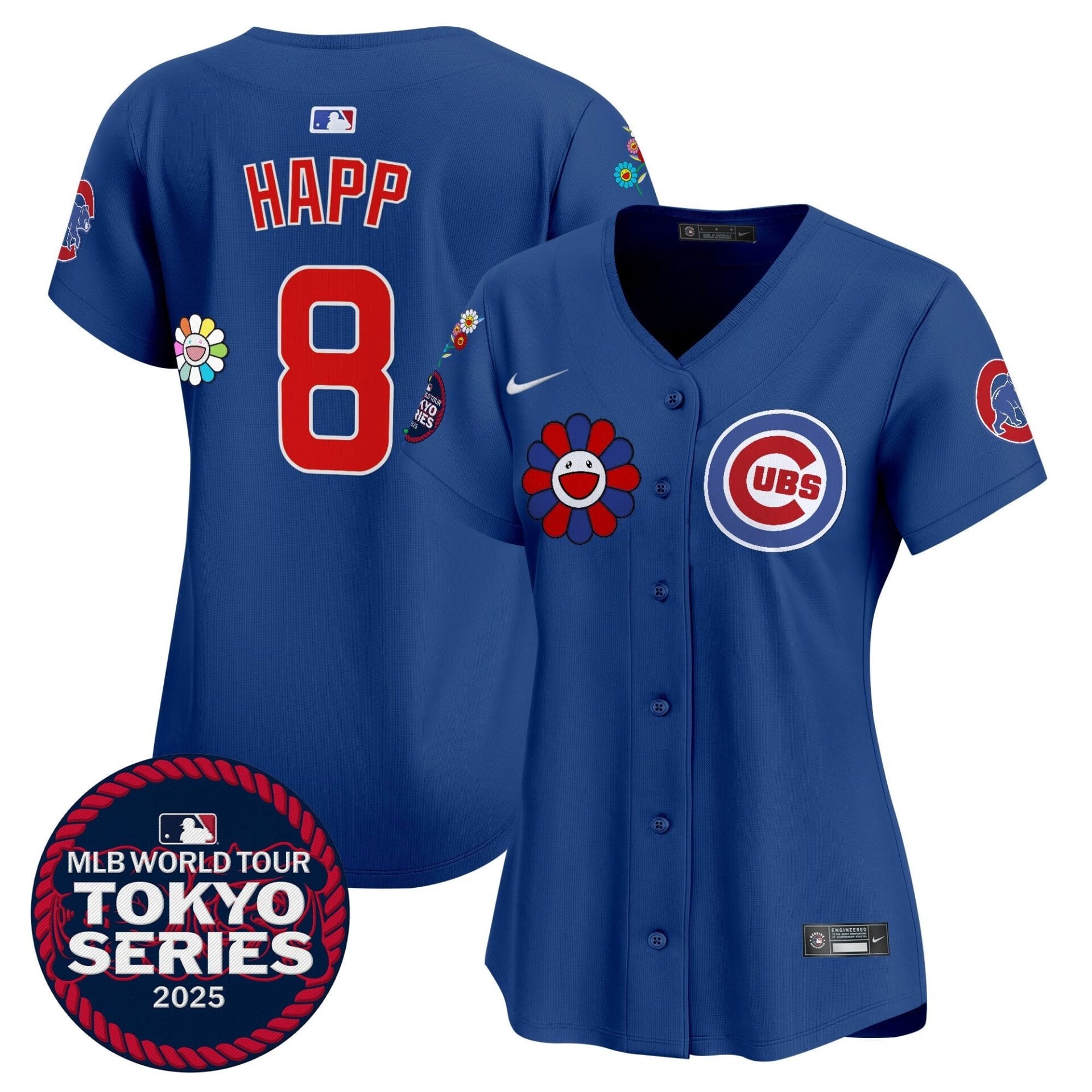 Women's Chicago Cubs Tokyo Series 2025 Vapor Premier Limited Jersey - All Stitched - Image 23