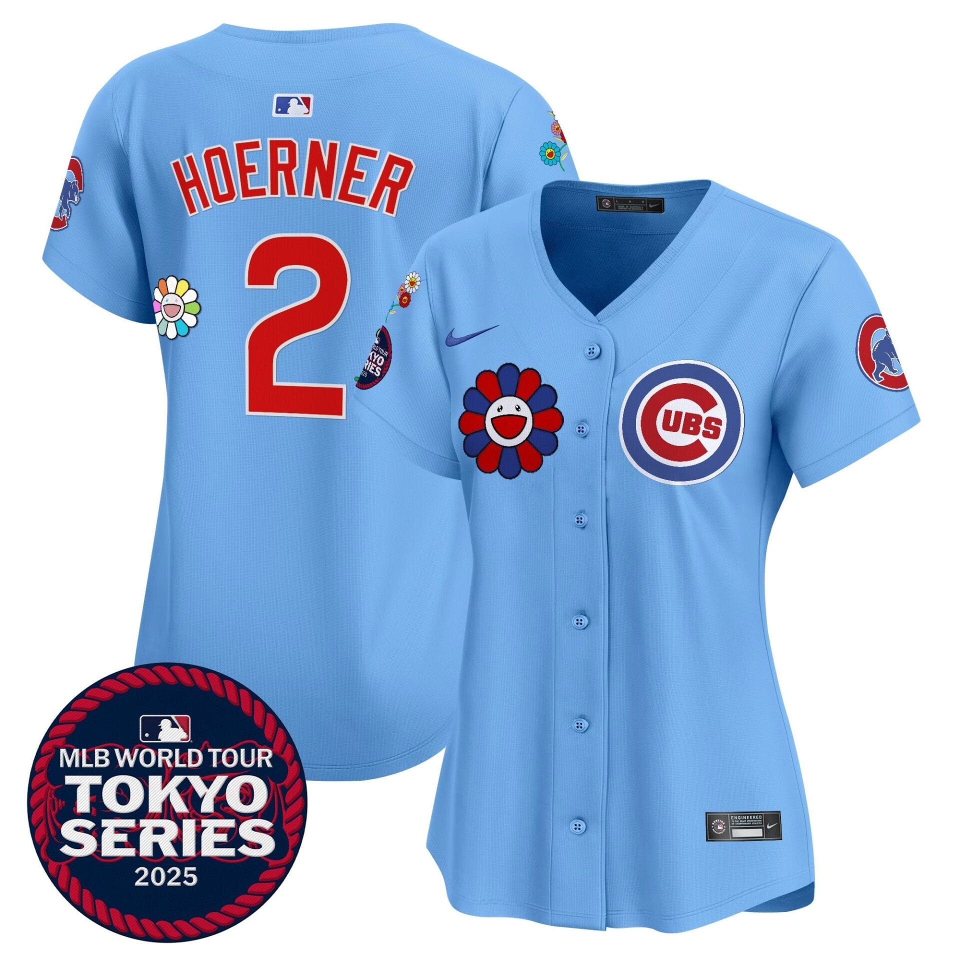 Women's Chicago Cubs Tokyo Series 2025 Vapor Premier Limited Jersey - All Stitched - Image 15