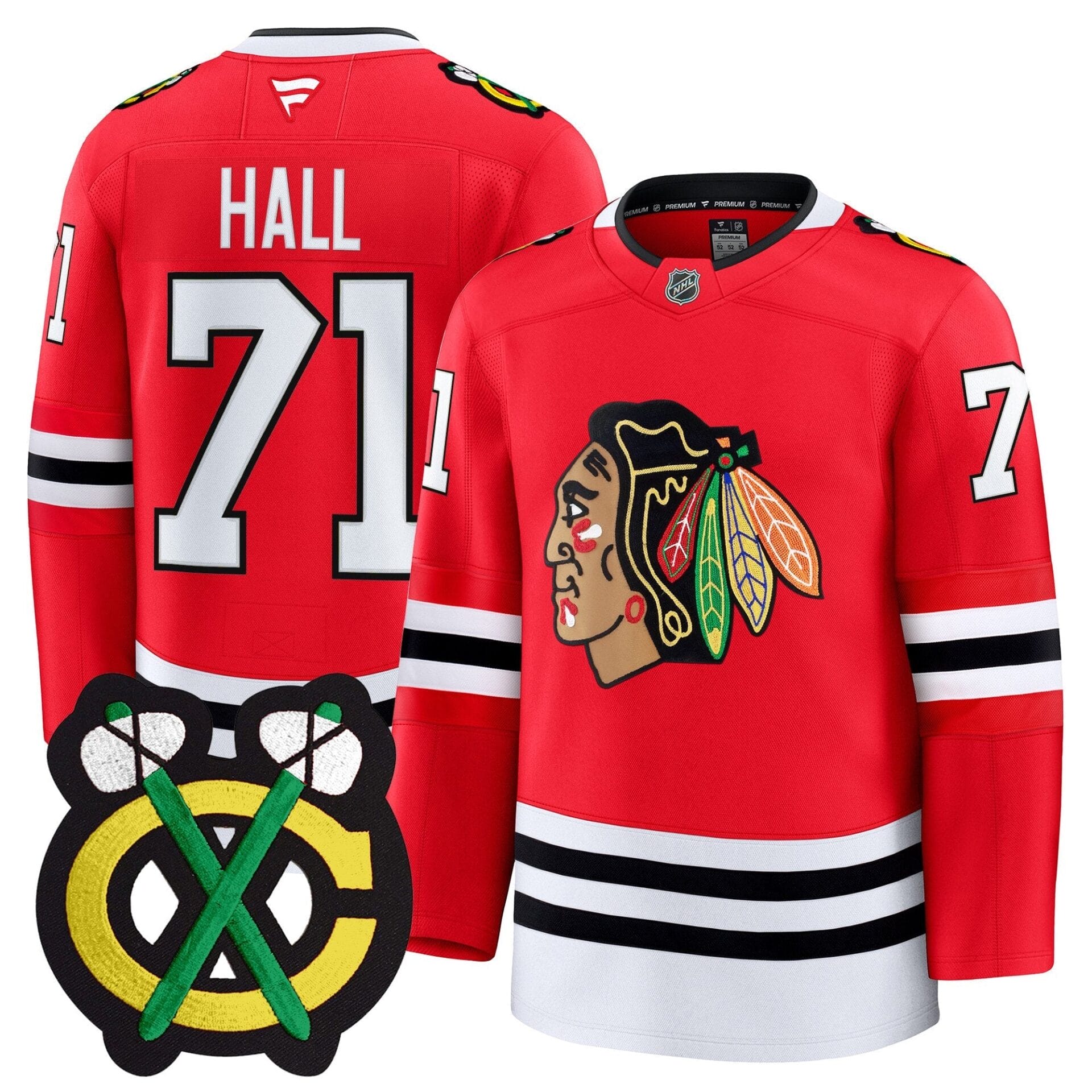 Chicago Blackhawks Winter Classic Patch Premium Jersey - All Stitched - Image 10