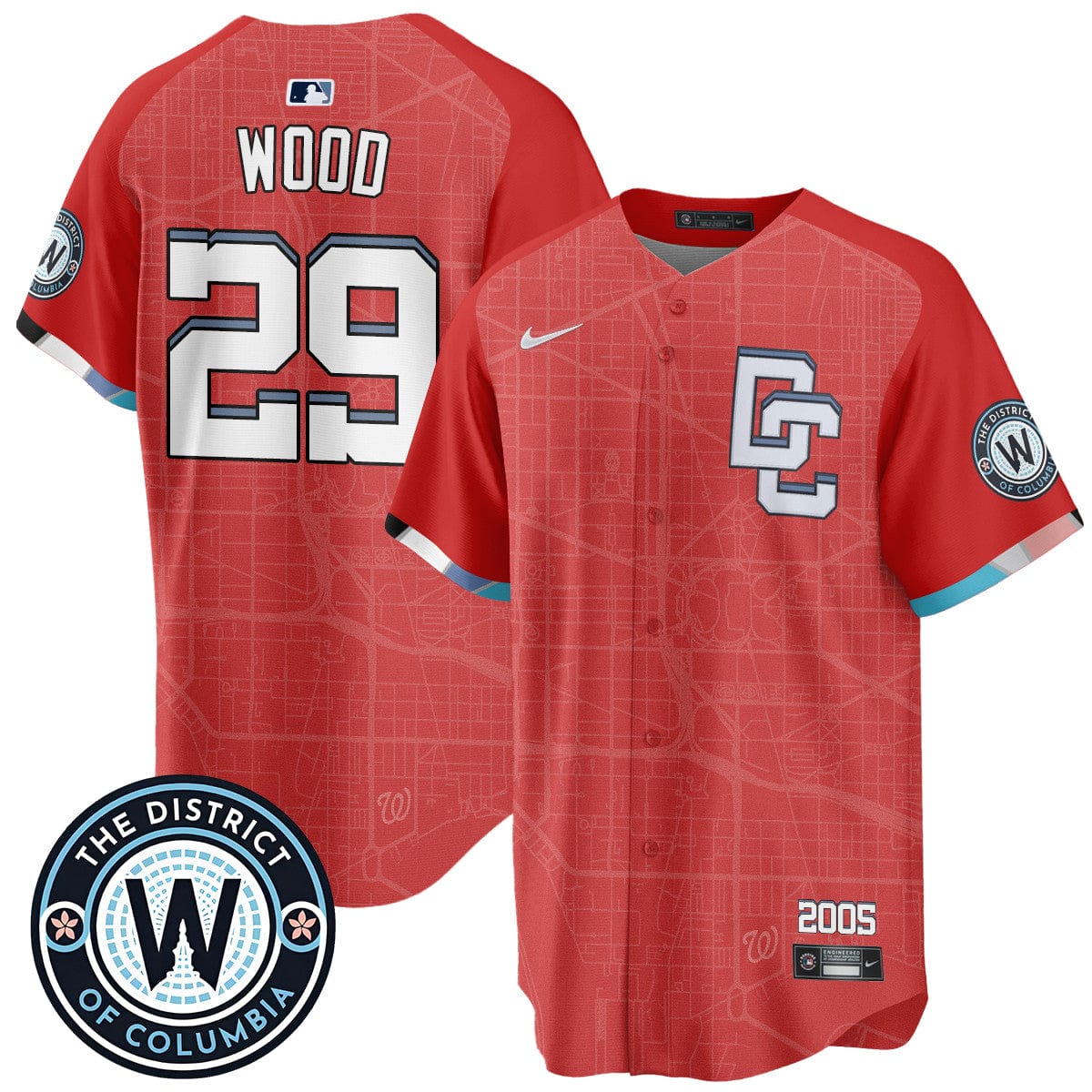 Washington Nationals 2025 City Connect Limited Jersey - All Stitched - Image 20