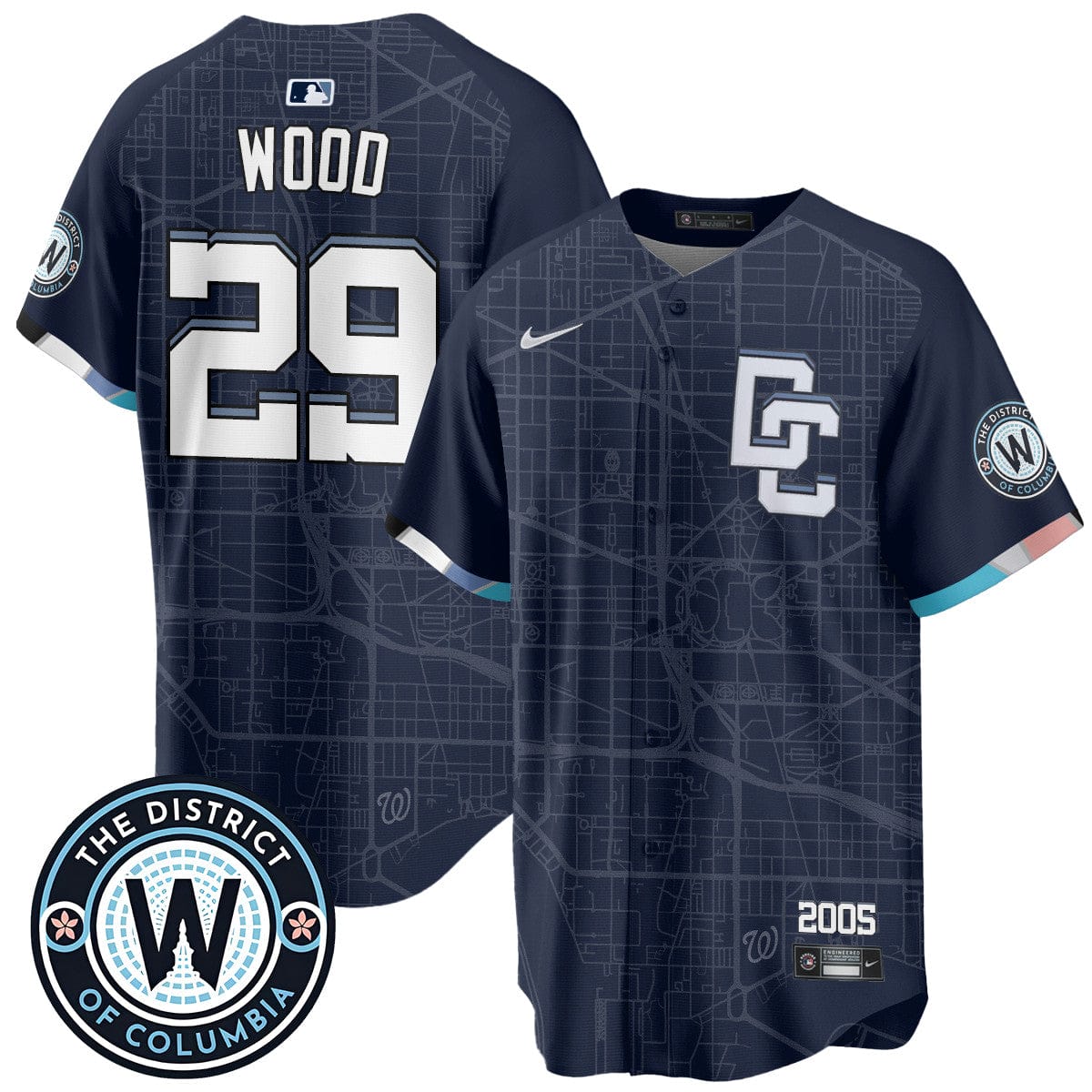 Washington Nationals 2025 City Connect Limited Jersey - All Stitched - Image 30