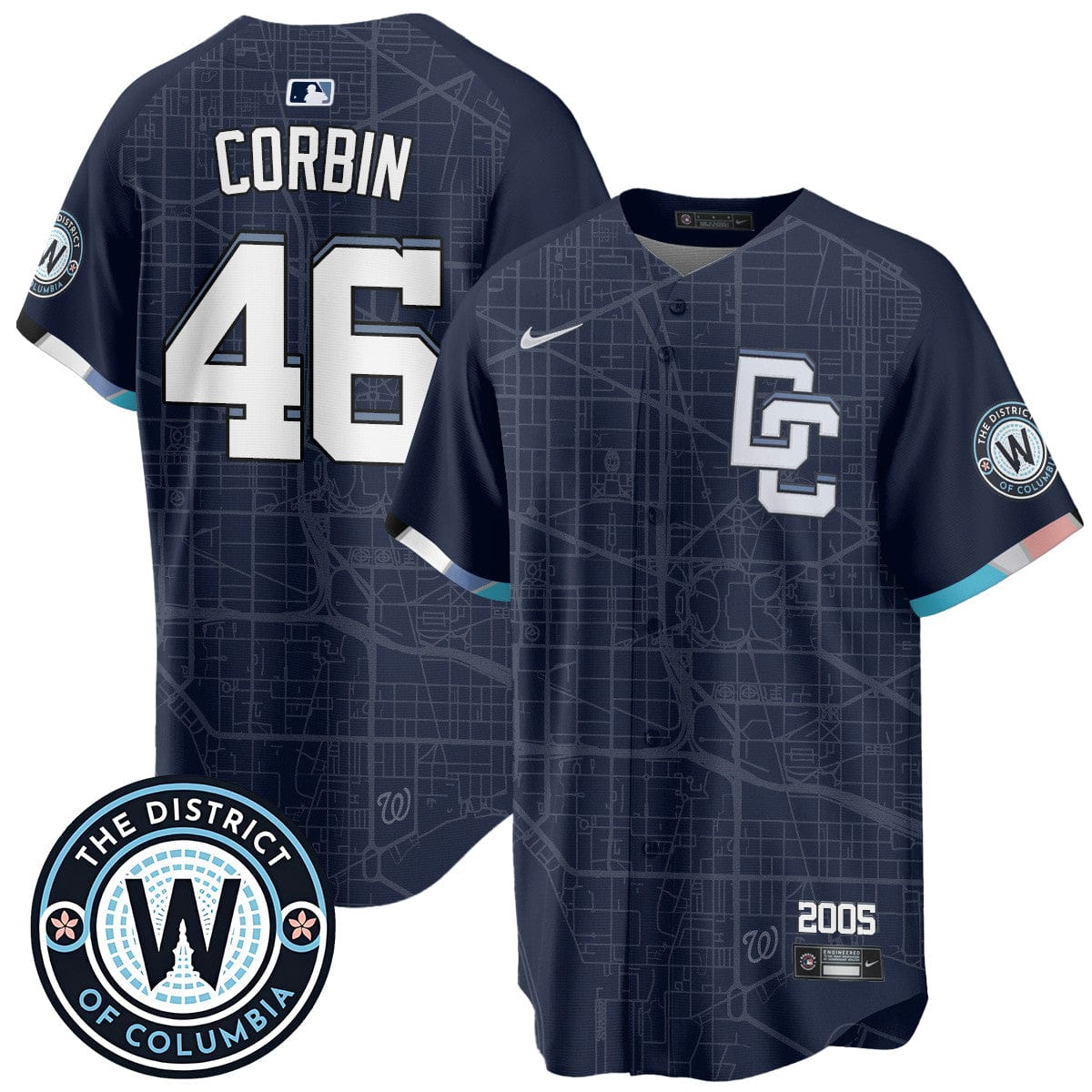 Washington Nationals 2025 City Connect Limited Jersey - All Stitched - Image 27