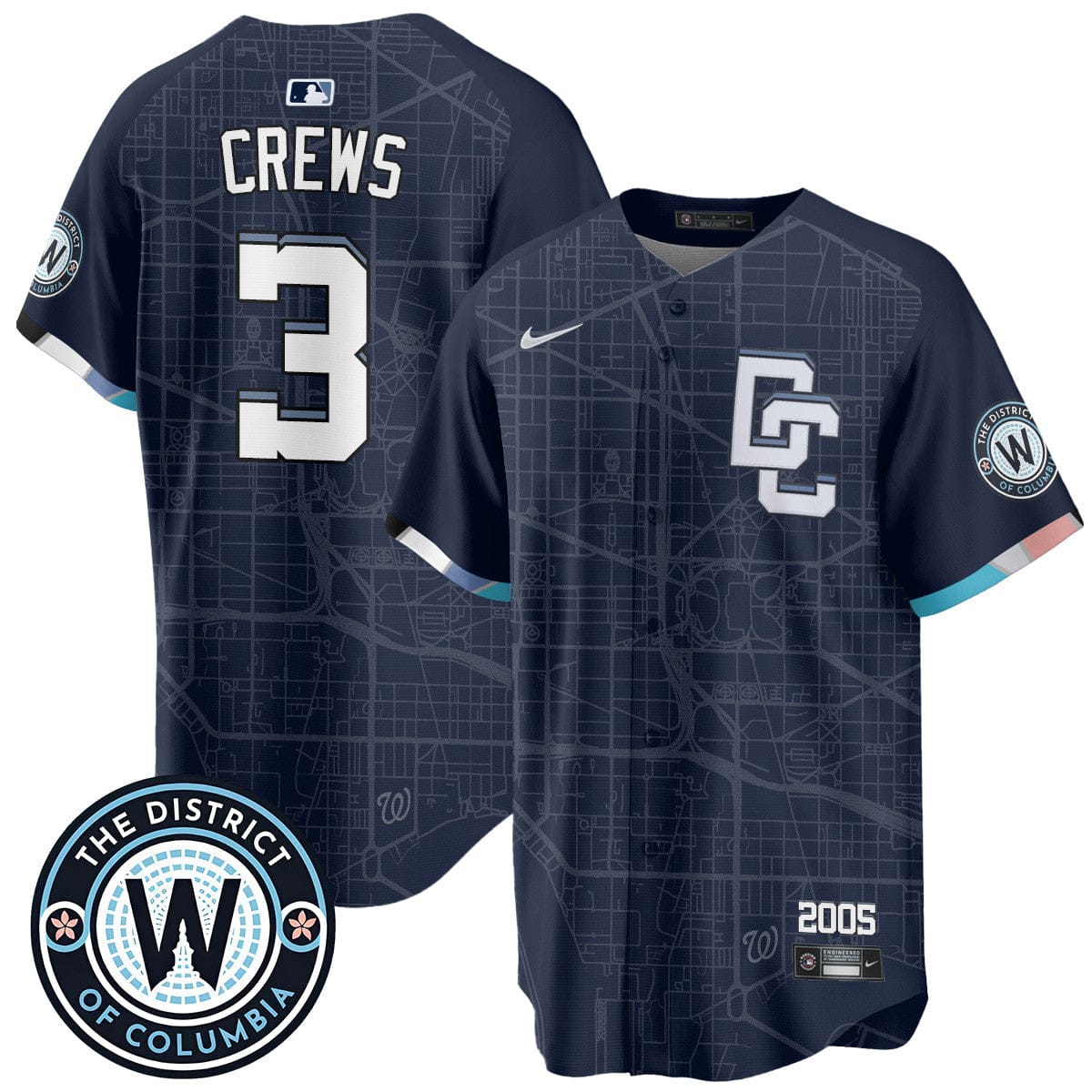 Washington Nationals 2025 City Connect Limited Jersey - All Stitched - Image 28