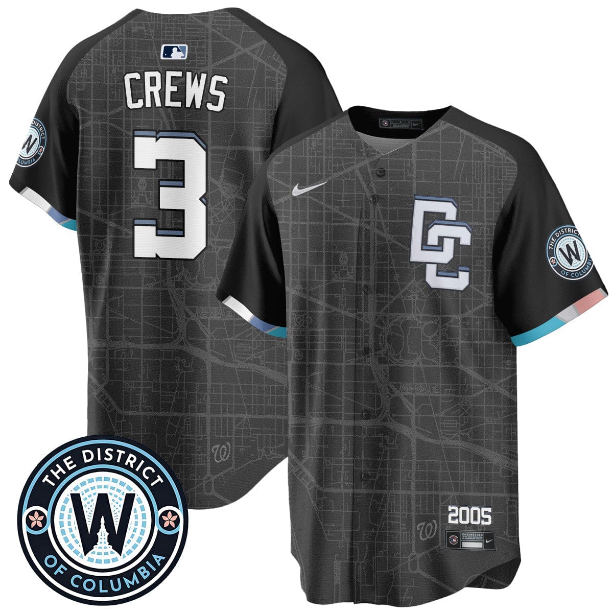 Washington Nationals 2025 City Connect Limited Jersey - All Stitched - Image 32