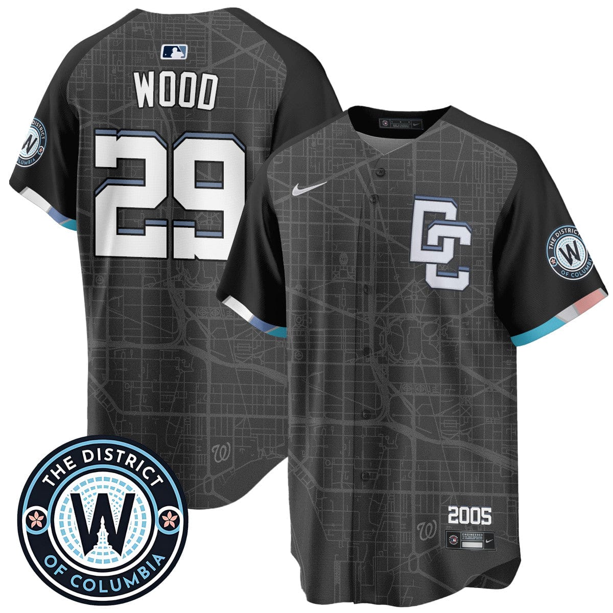 Washington Nationals 2025 City Connect Limited Jersey - All Stitched - Image 36