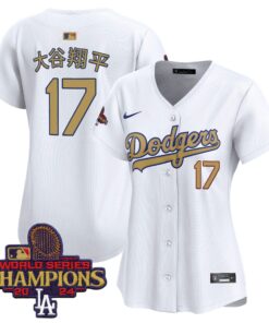 Women's Dodgers 2025 Gold Vapor Premier Limited Jersey - All Stitched