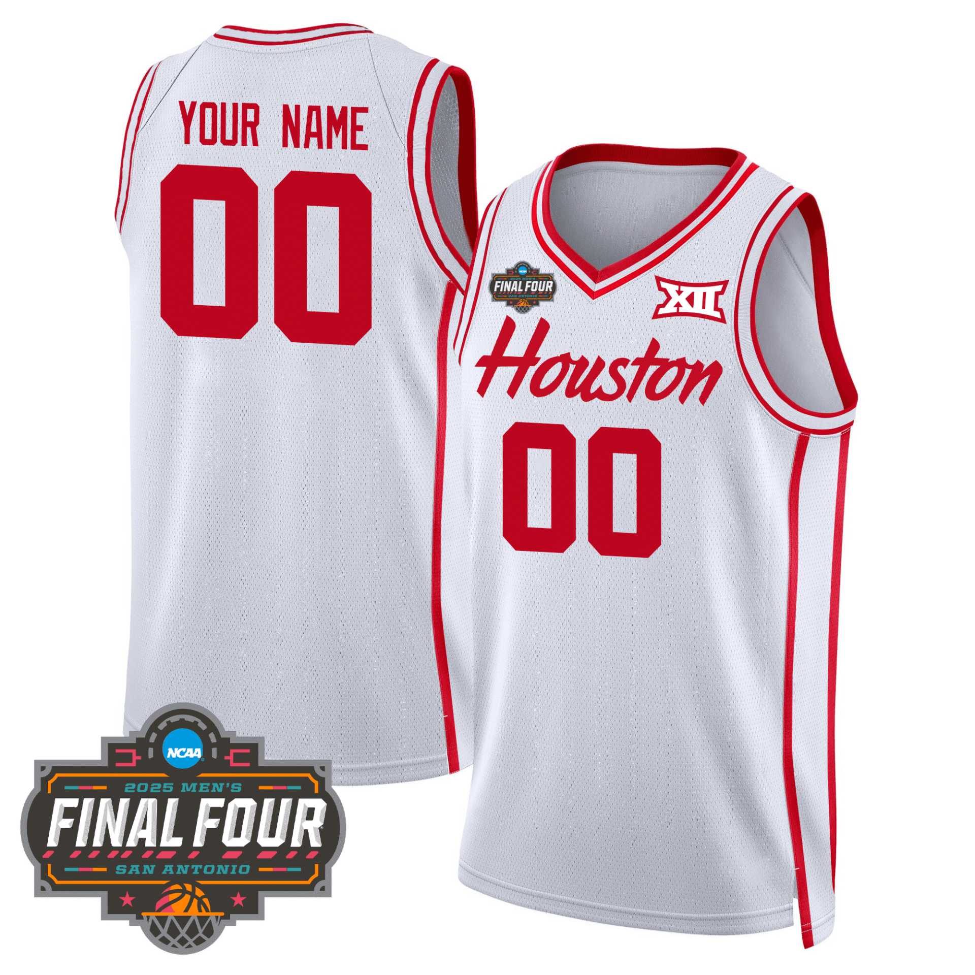 Houston Cougars Men's Basketball 24/25 Jersey - Final Four Patch - Image 5