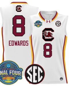 South Carolina Gamecocks 2025 Sec Women's Final Four Patch Lightweight Basketball Jersey - All Stitched