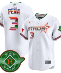 Alternative view of Astros 2025 City Connect Mexico Vapor Premier Limited Jersey - All Stitched