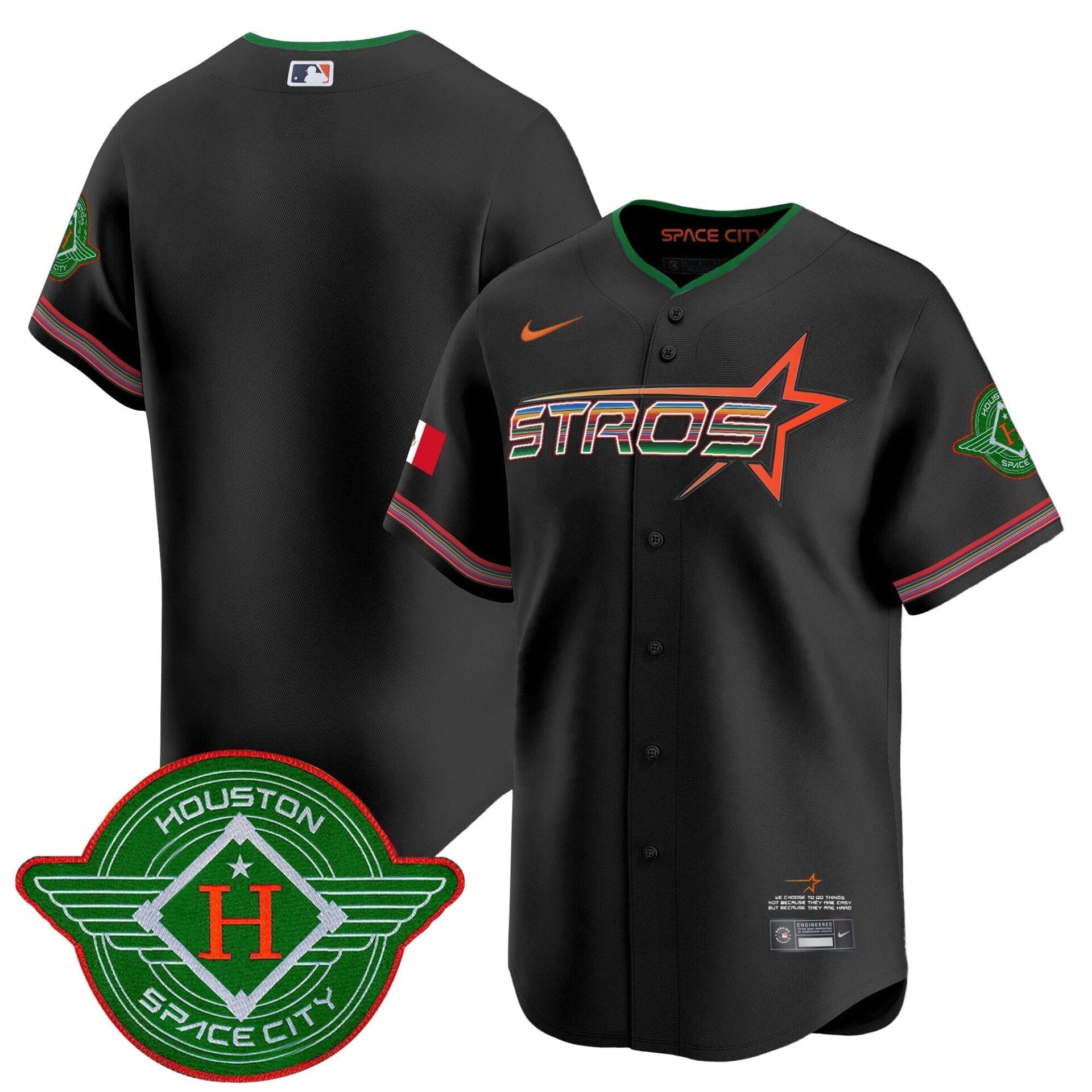 Astros 2025 City Connect Mexico Vapor Premier Limited Jersey - All Stitched - Image 18