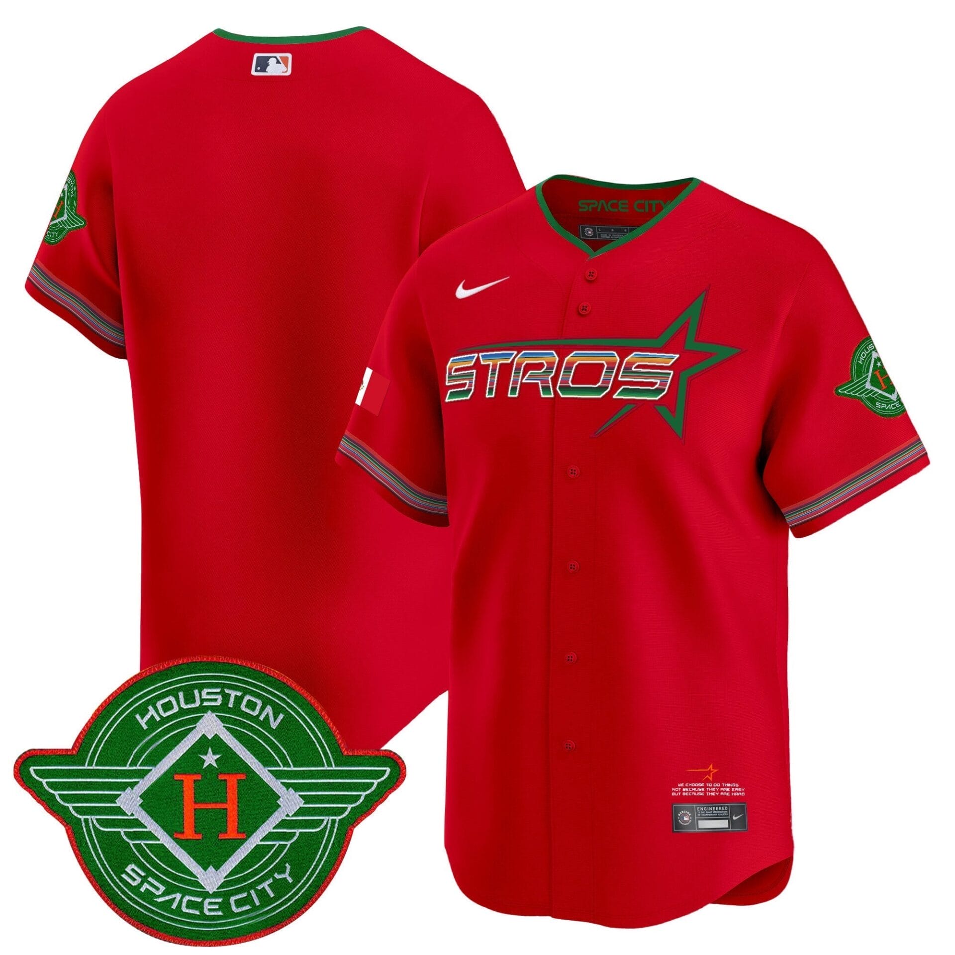 Astros 2025 City Connect Mexico Vapor Premier Limited Jersey - All Stitched - Image 45