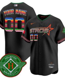Alternative view of Astros 2025 City Connect Mexico Vapor Premier Limited Custom Jersey - All Stitched