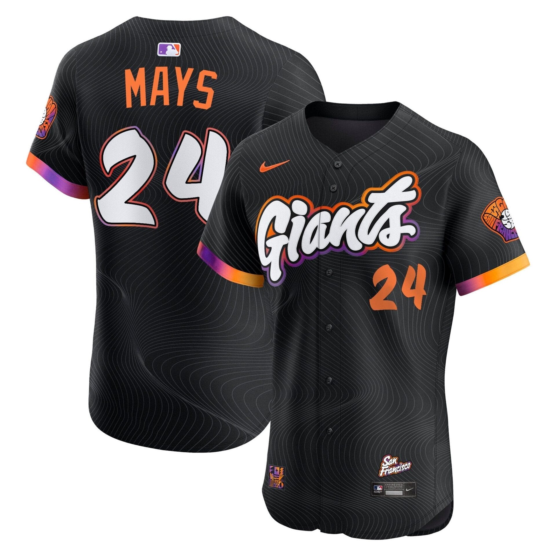 San Francisco Giants 2025 City Connect Vapor Premier Elite Jersey - All Stitched - Image 2