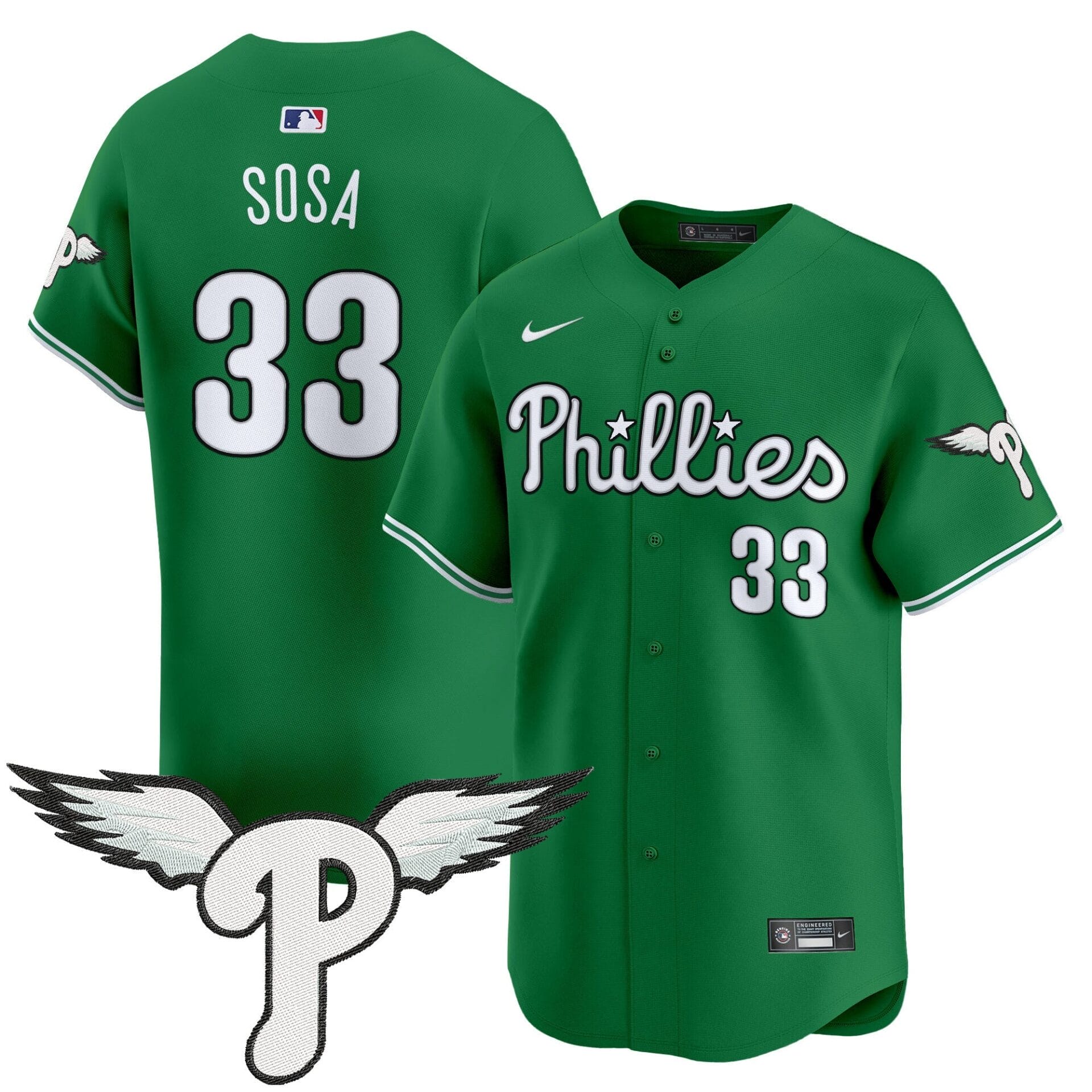 Philadelphia Phillies 2025 Vapor Premier Limited Jersey - All Stitched - Image 2