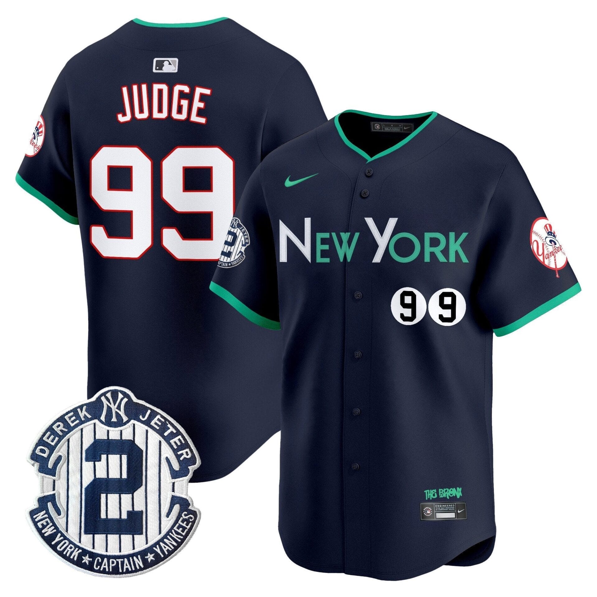 New York Yankees City Connect Vapor Premier Limited Jersey - All Stitched