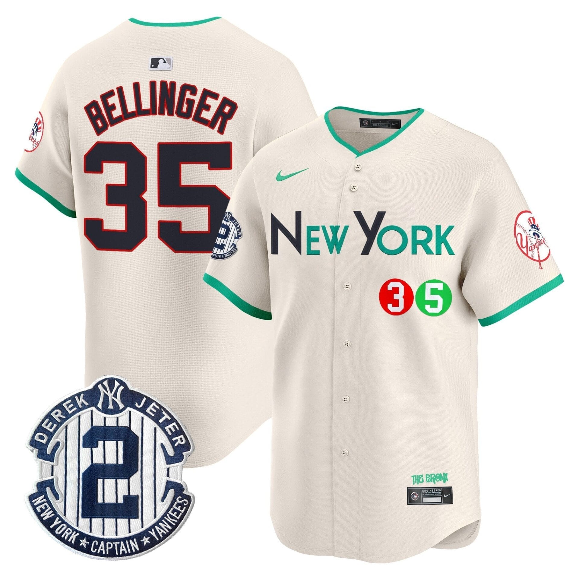 New York Yankees City Connect Vapor Premier Limited Jersey - All Stitched - Image 25
