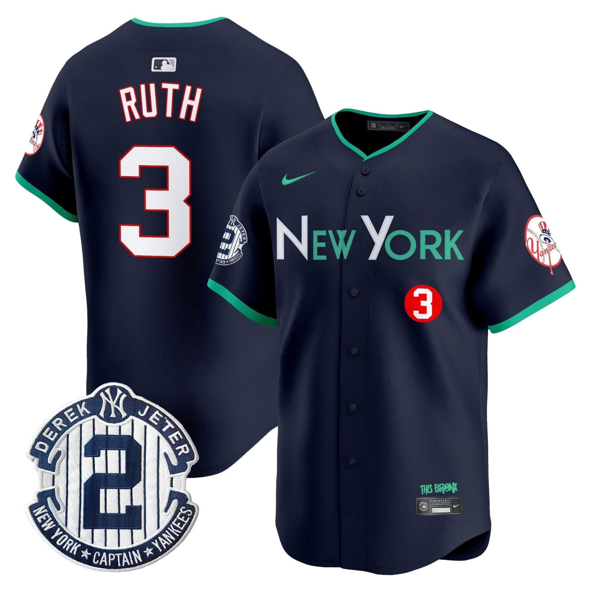New York Yankees City Connect Vapor Premier Limited Jersey - All Stitched - Image 3