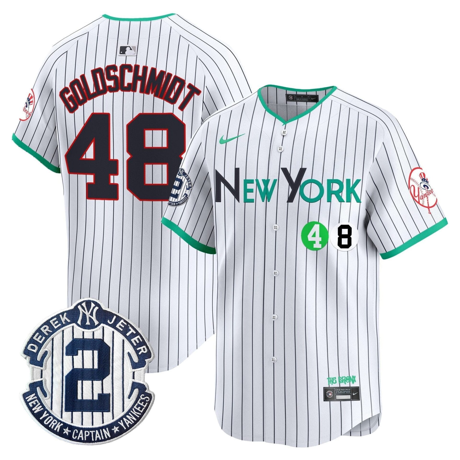 New York Yankees City Connect Vapor Premier Limited Jersey - All Stitched - Image 17
